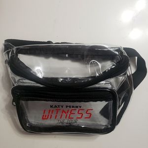 Katy Perry Witness The Tour Clear Fanny Pack kids size waist